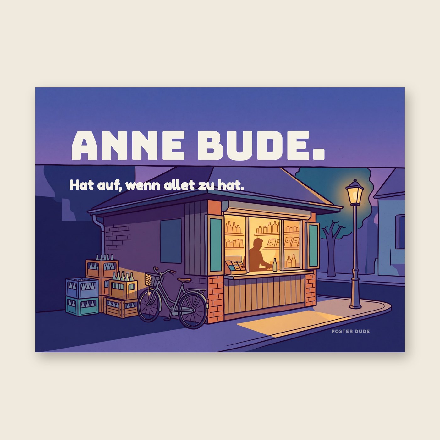 Anne Bude – Poster