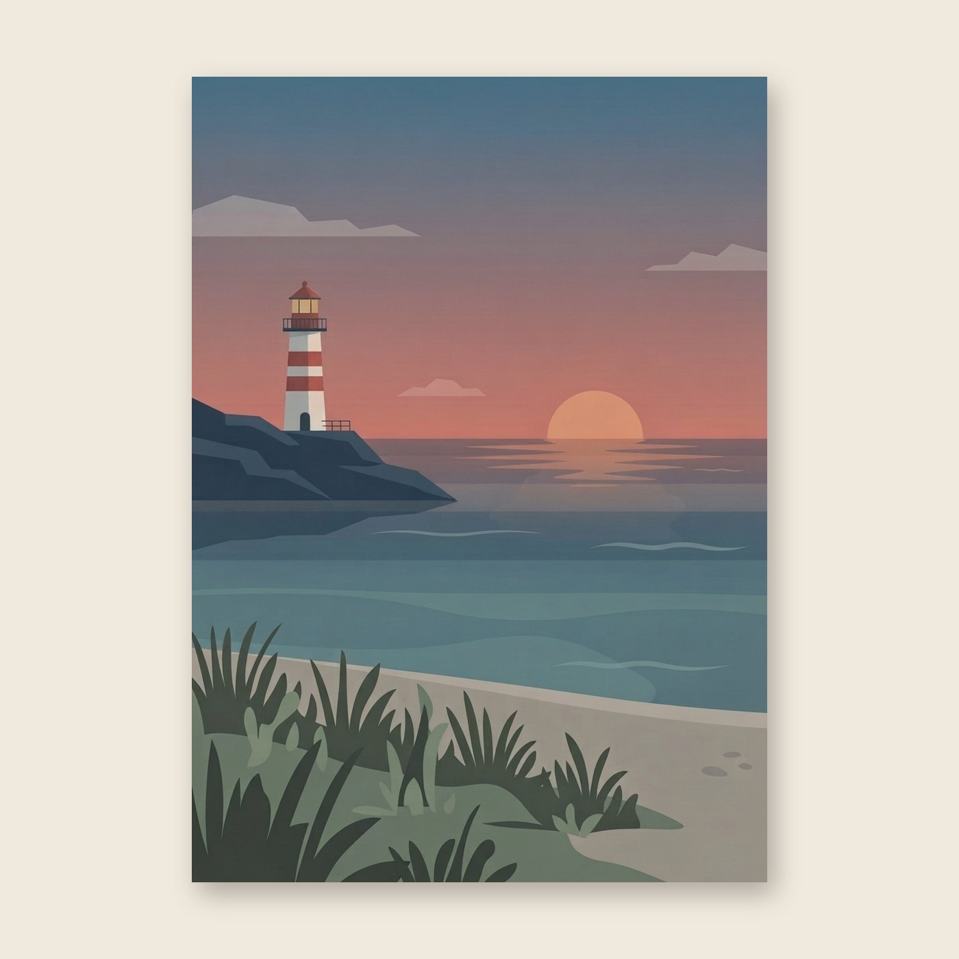 Meer geht immer – Poster (ohne Text)
