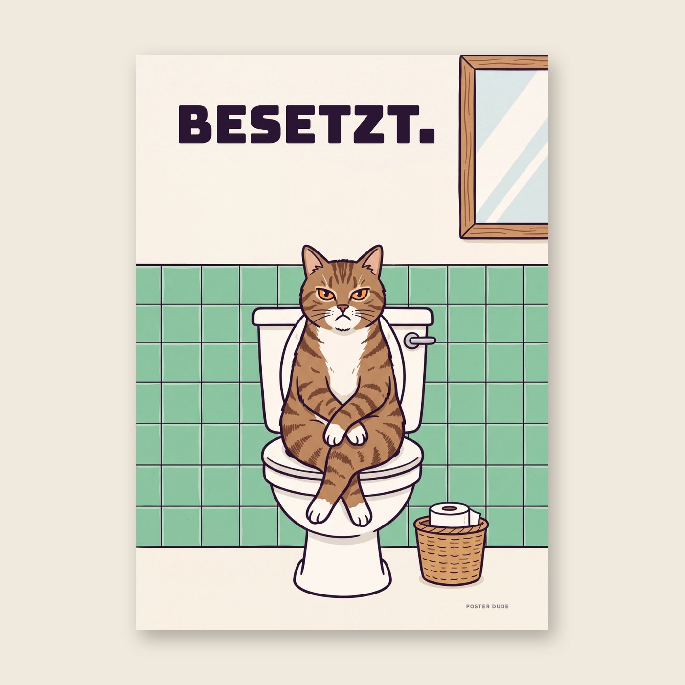 Katze: Besetzt – Poster