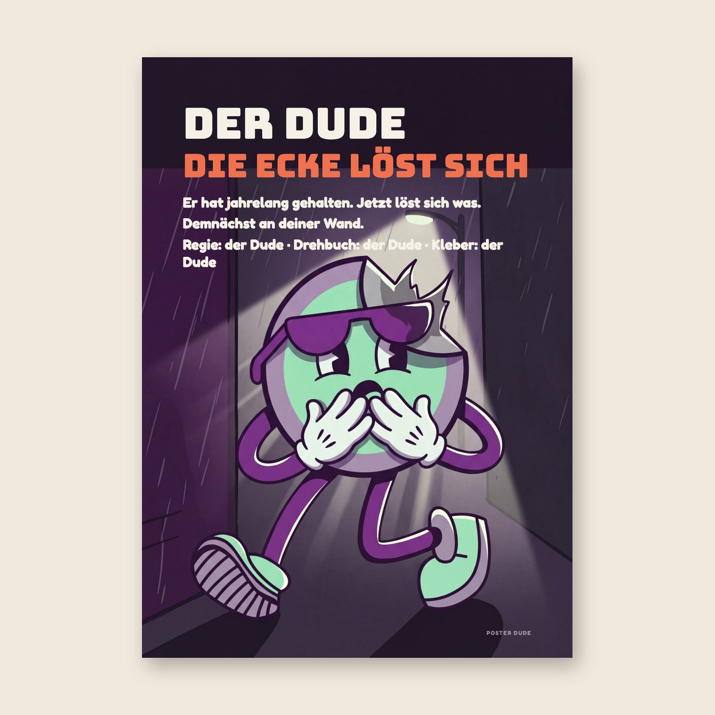 Filmplakat: Die Ecke löst sich – Poster
